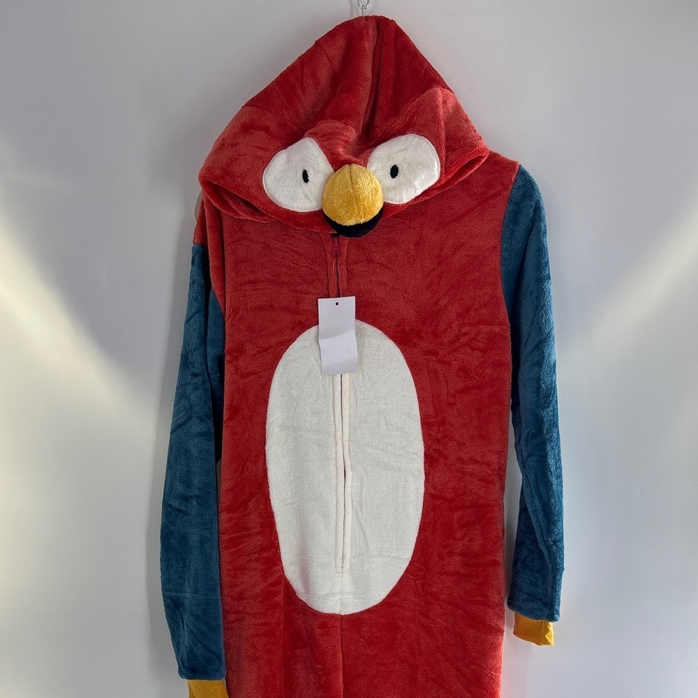 Red Parrot Onesie Costume - Picture 2 of 7